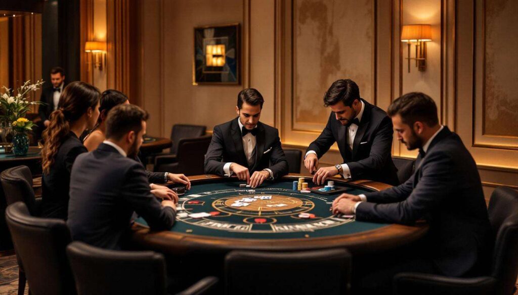 Règles du Punto Banco au Club Pierre Charron