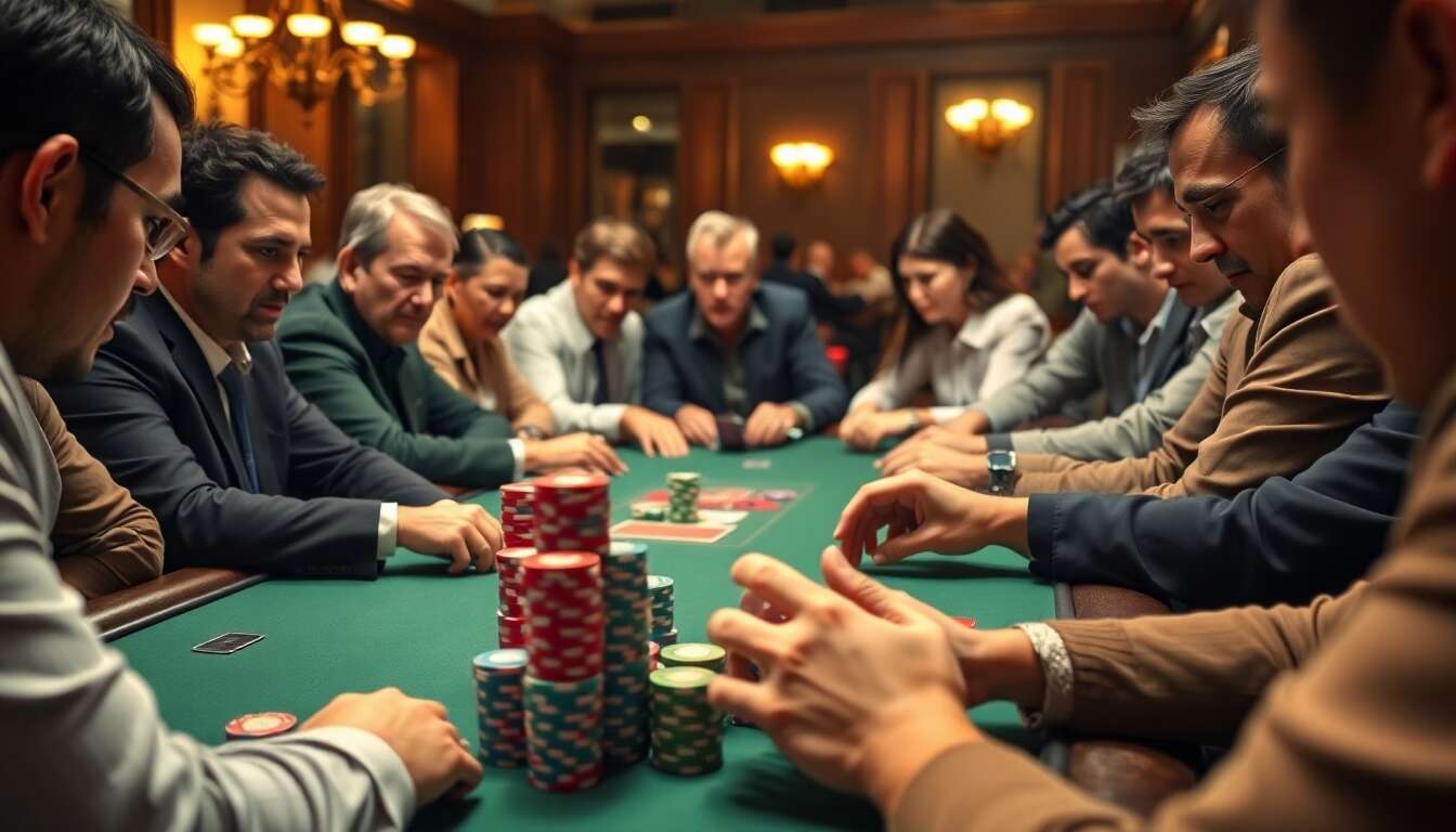 Comment déterminer la main gagnante et répartir le pot