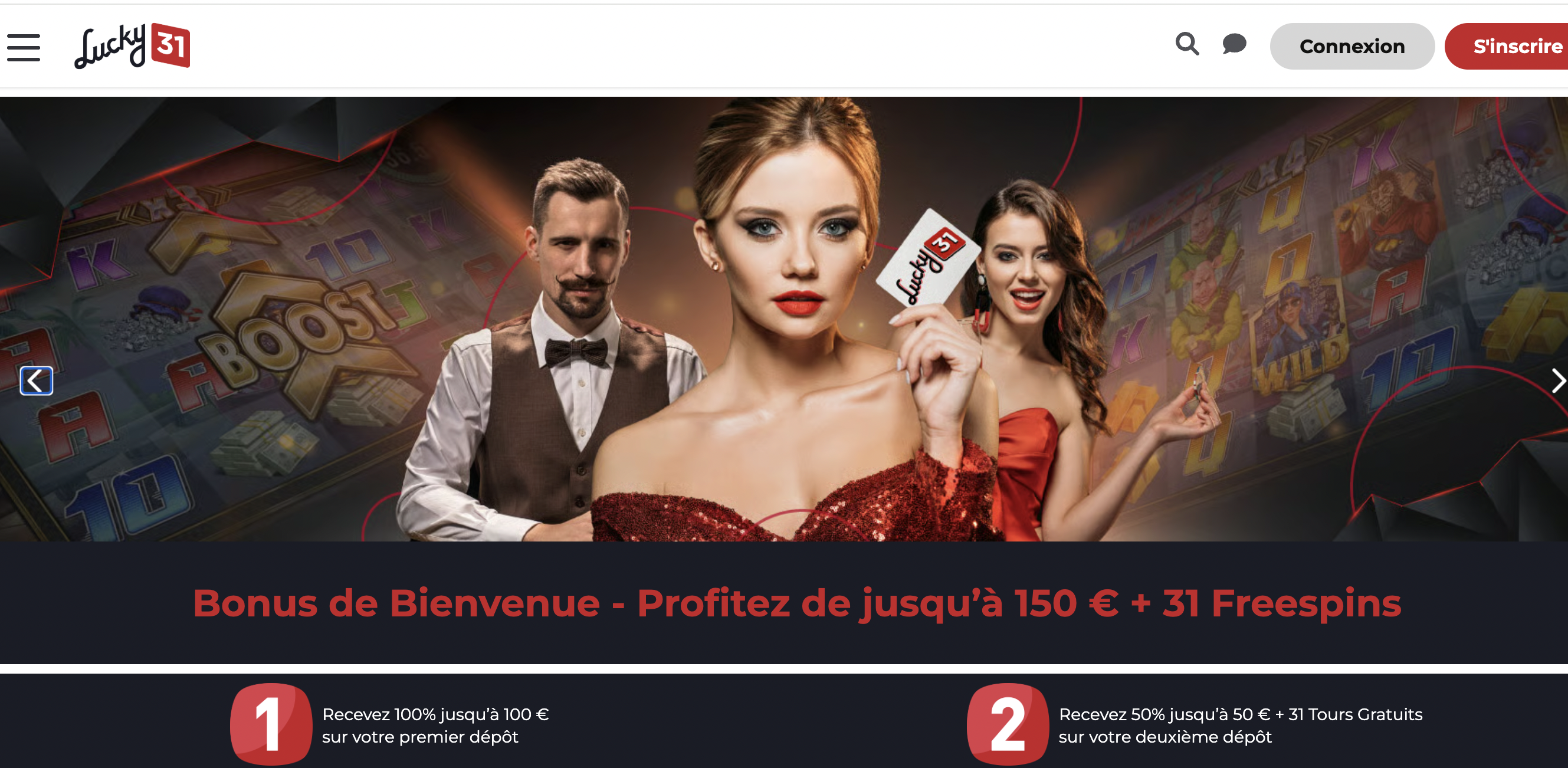 Lucky 31 : le casino en ligne qui mise sur le plaisir